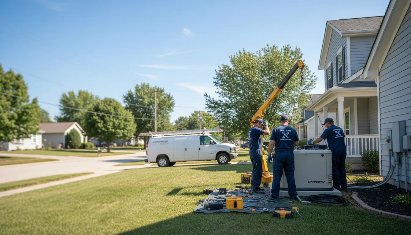 Generator Installation in Sunman, IN near me